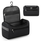 UNIWELL Hanging Toiletry Bag, Waterproof Cosmetics Bag, Bathroom Dopp Kit, Travel Toiletry Bag Shaving Bag for Men Grey