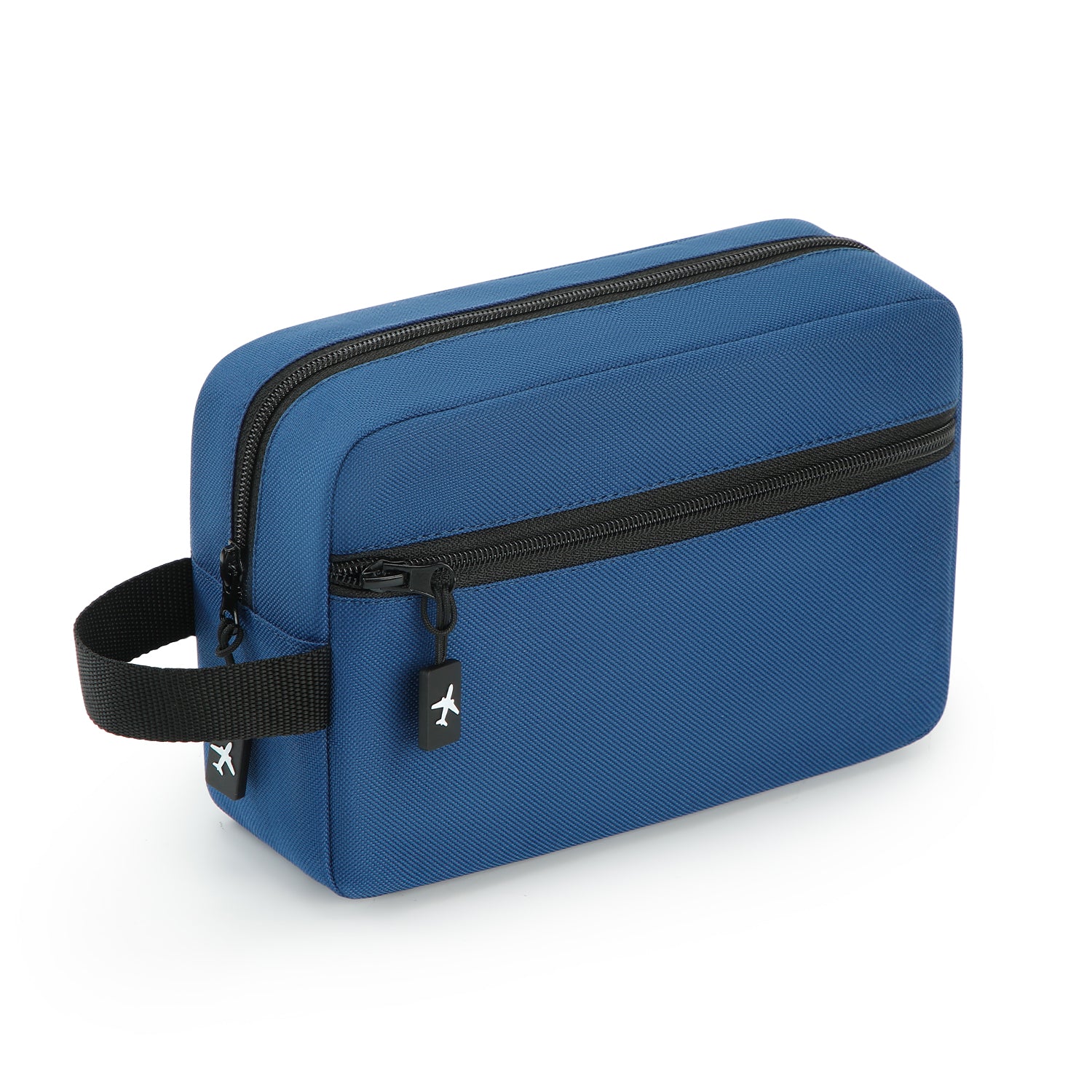 UNIWELL Travel Toiletry Bag for Men - Hanging Toiletries Bag Water Resistant  Shaving Bag with Large Capacity for Travel Blue