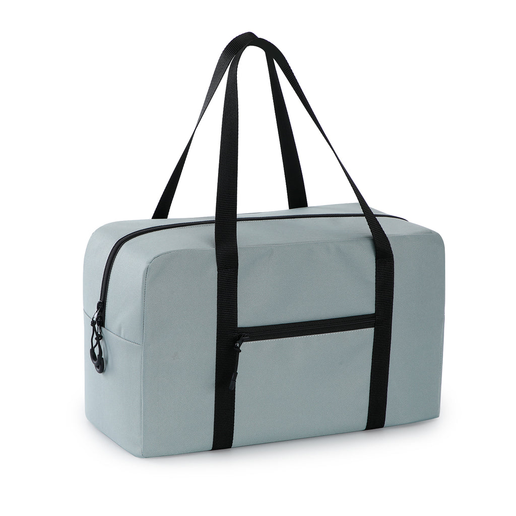 UNIWELL 16inch Carry On Travel Duffel Bag, Waterproof Airline Approved Tote with Luggage Sleeve for Gym & Trips Blue