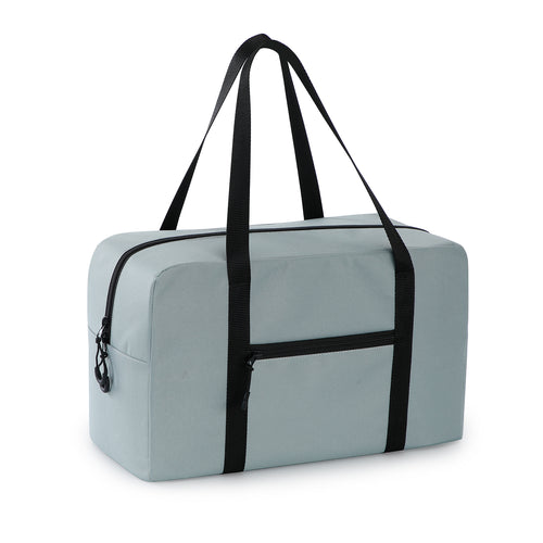 UNIWELL 16inch Carry On Travel Duffel Bag, Waterproof Airline Approved Tote with Luggage Sleeve for Gym & Trips Blue