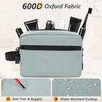 UNIWELL Travel Toiletry Bag for Men - Hanging Toiletries Bag Water Resistant  Shaving Bag with Large Capacity for Travel Blue