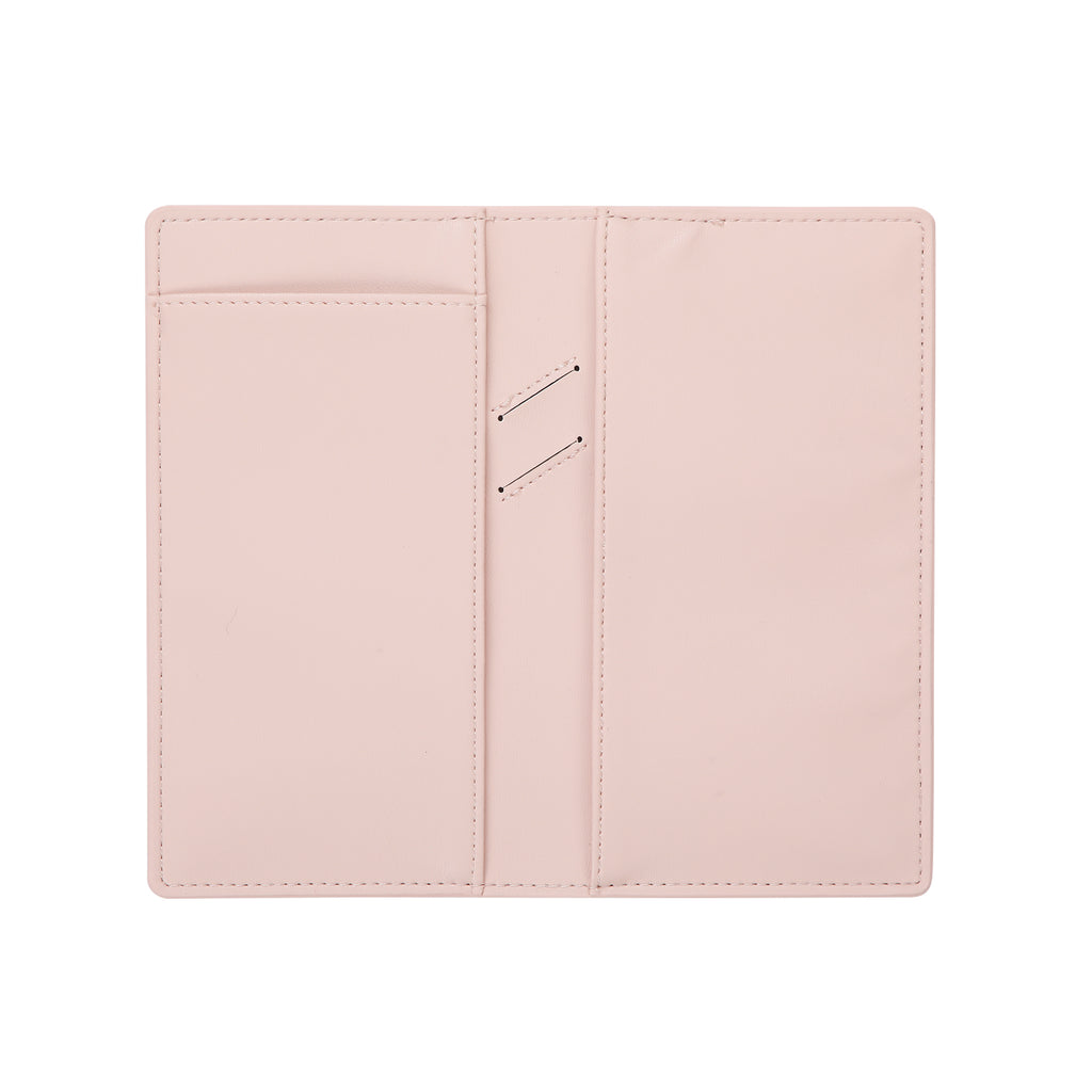 UNIWELL Leather Checkbook Holder for Personal Checks – Standard Checkbook Cover for Duplicate Checks, Big Capacity Wallet with Pen Holder & Card Slots