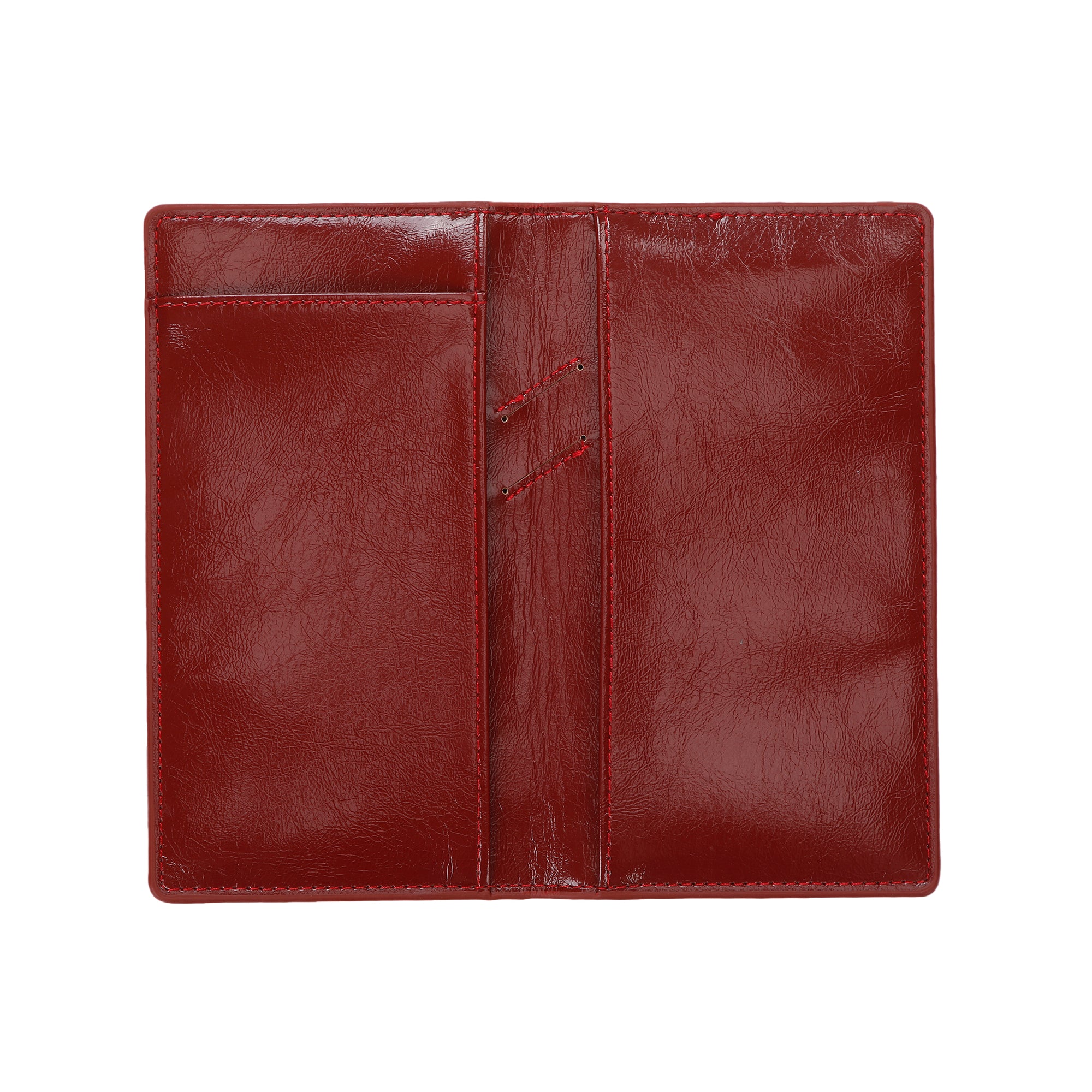 UNIWELL Leather Checkbook Holder for Personal Checks – Standard Checkbook Cover for Duplicate Checks, Big Capacity Wallet with Pen Holder & Card Slots