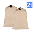 UNIWELL 2 Pack Extra Large Heavy Duty Washable Drawstring Laundry Bags for Home, Dorm, Travel and Gym Clothes