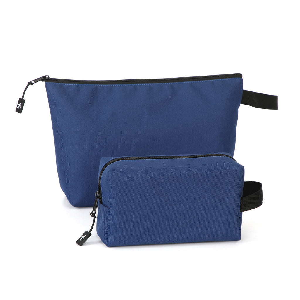 UNIWELL Travel Toiletry Bag for Men - Hanging Toiletries Bag Water Resistant  Shaving Bag with Large Capacity for Travel Blue