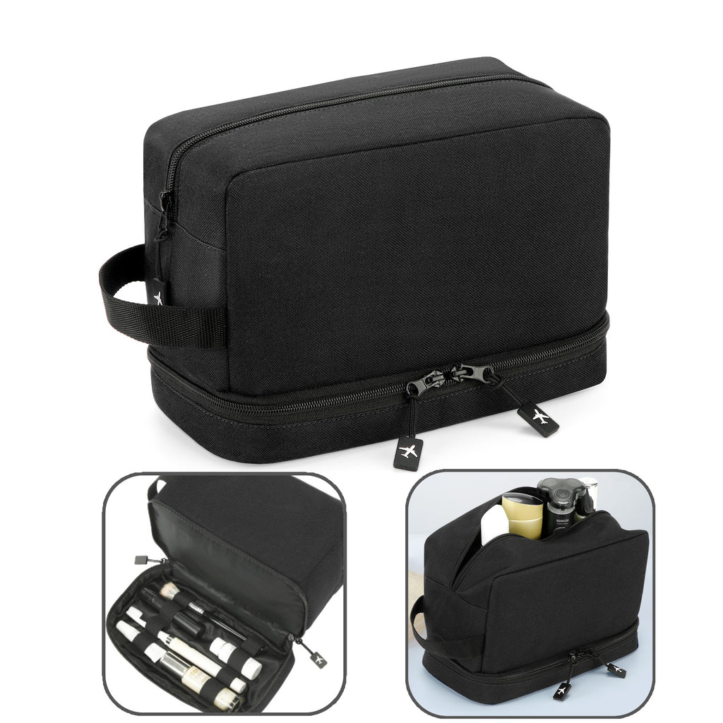 UNIWELL Travel Toiletry Bag for Men Women Travel Dopp Kit Water Resistant Shaving Bag for Toiletries Accessories Makeup Cosmetic Organizer Gift