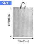 UNIWELL 2 Pack Extra Large Heavy Duty Washable Drawstring Laundry Bags for Home, Dorm, Travel and Gym Clothes