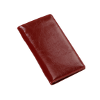UNIWELL Leather Checkbook Holder for Personal Checks – Standard Checkbook Cover for Duplicate Checks, Big Capacity Wallet with Pen Holder & Card Slots