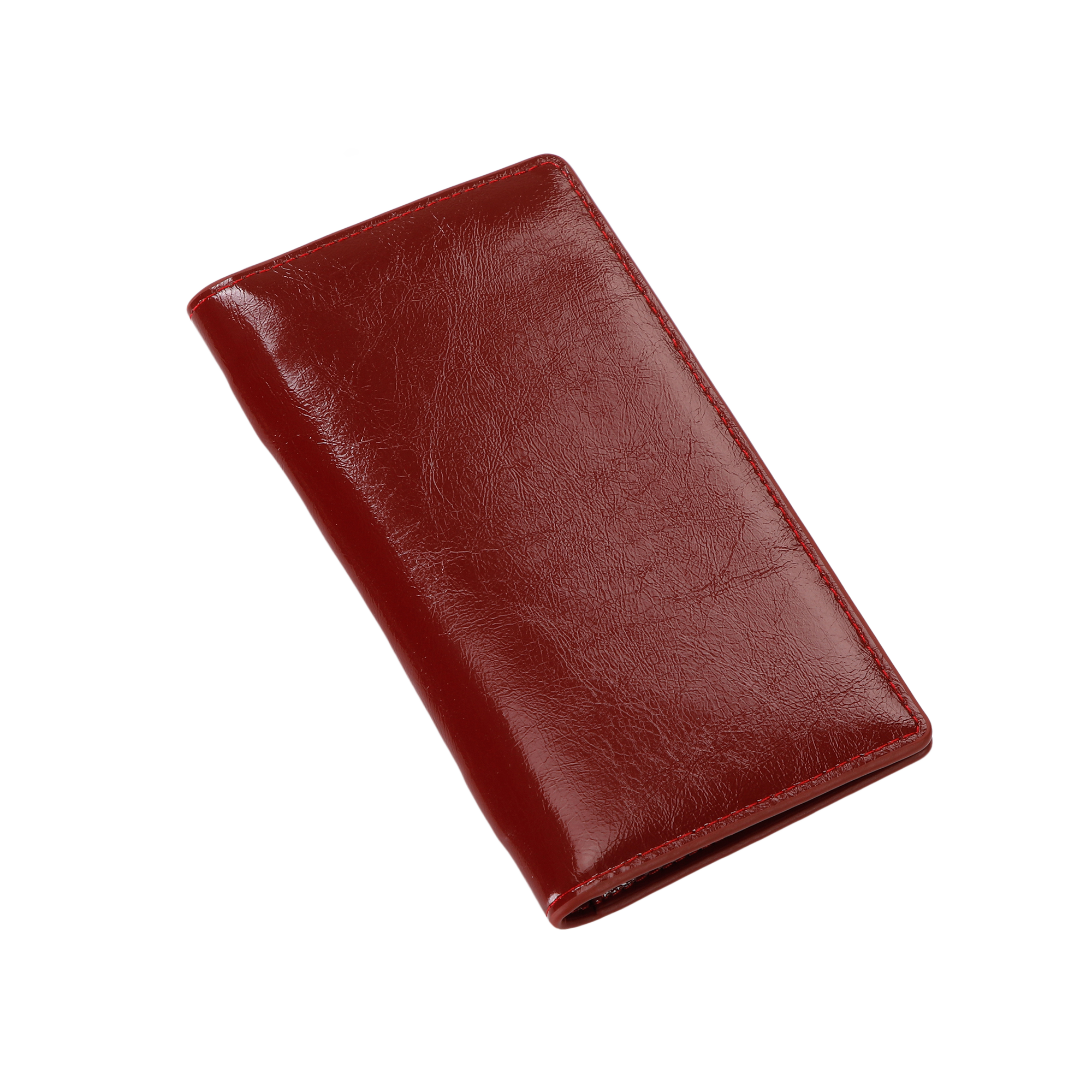 UNIWELL Leather Checkbook Holder for Personal Checks – Standard Checkbook Cover for Duplicate Checks, Big Capacity Wallet with Pen Holder & Card Slots