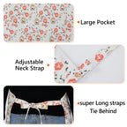UNIWELL 1pc Adjustable Bib Aprons with 2 Pockets, Durable Kitchen Aprons for Cooking Baking