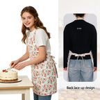 UNIWELL 1pc Adjustable Bib Aprons with 2 Pockets, Durable Kitchen Aprons for Cooking Baking