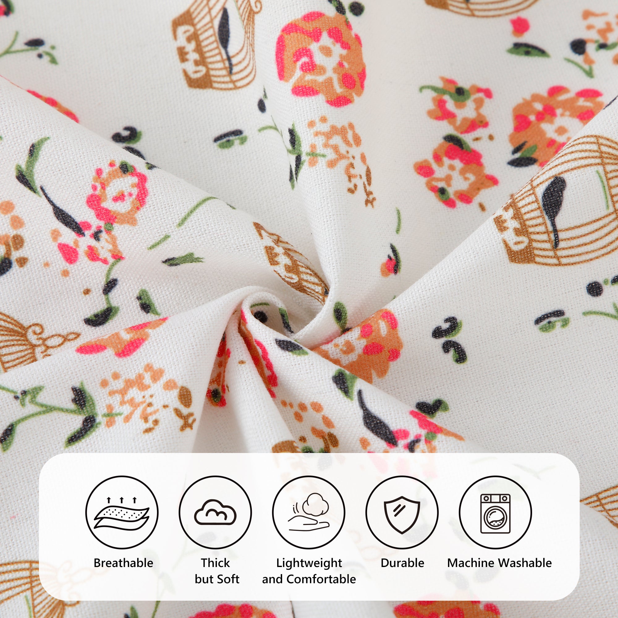 UNIWELL 1pc Adjustable Bib Aprons with 2 Pockets, Durable Kitchen Aprons for Cooking Baking