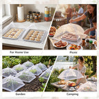 UNIWELL 50/100packs 5x5 Inch Clear Plastic Food Container ,Clamshell Takeout Trays Disposable Plastic Hinged Lids Dessert Food Container for Hamburgers,Cakes,Sandwiches,Pasta,Chips