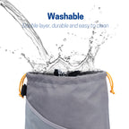 UNIWELL 2pcs Car Trash Bags Automotive Detachable Hanging Garbage Bag for Car Hanging Back Seat for Outdoor Traveling