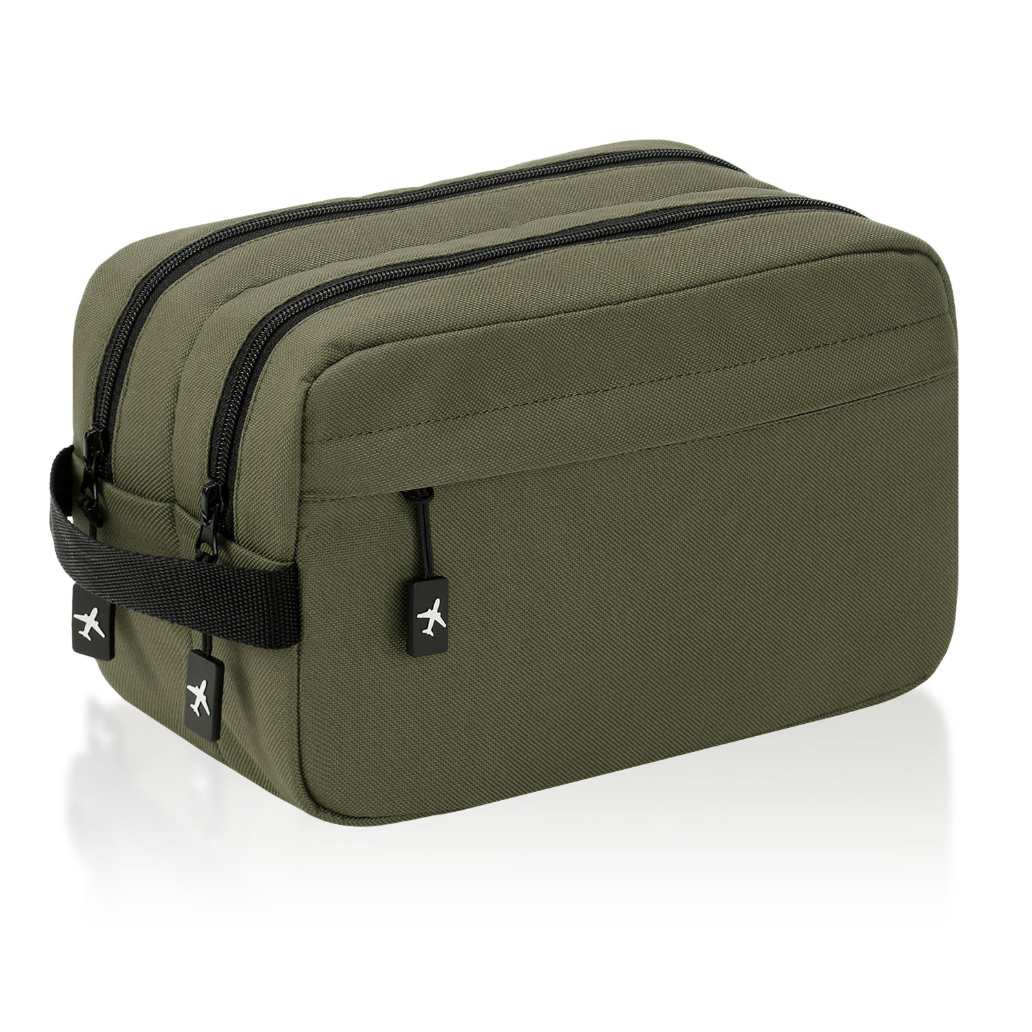 UNIWELL Toiletry Bag Travel Toiletry Organizer , Makeup & Cosmetic Bag for Women & Men Large Capacity Nylon Wash Pouch